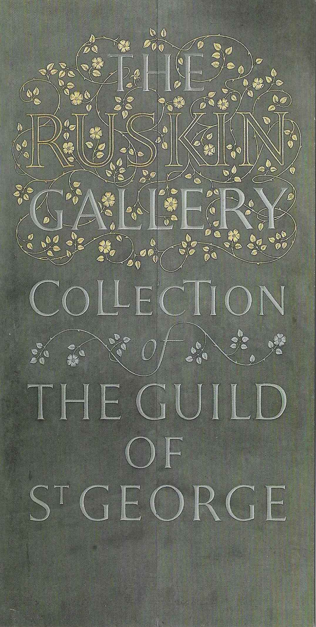 Ruskin Gallery inscription